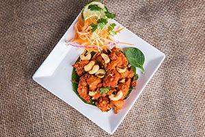Guntur Kaju Chicken Fry