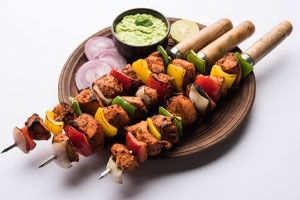 Chicken Tikka Kebab (Bone less)(6)