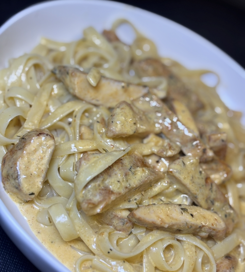 Blackened Chicken Alfredo