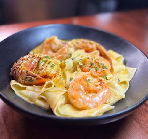Lobster & Shrimp Cajun Pasta